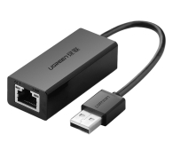 UGREEN Adapter Ethernet CR110 USB-C do RJ45 100Mbs czarny - 1488902 - zdjęcie 3